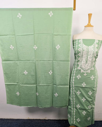 Lawn with Handmade Sindhi Sheesha Gala Work Shirt & Dupatta 3Pc Unstitched