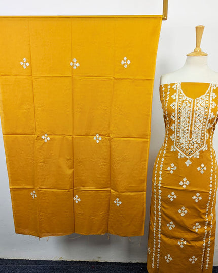 Lawn with Handmade Sindhi Sheesha Gala Work Shirt & Dupatta 3Pc Unstitched