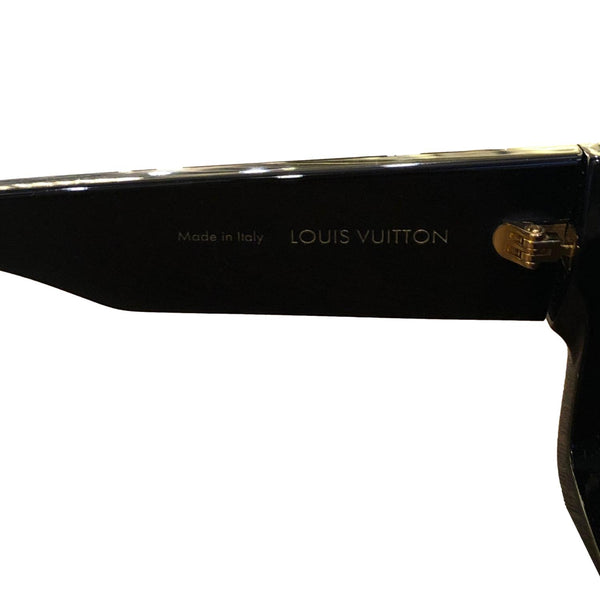 Louis Vuitton LV Clash Square Sunglasses Black/Gold (Z1579E)