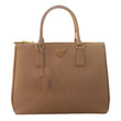 Prada Galleria Double-Zip small Saffiano Leather Tote Bag