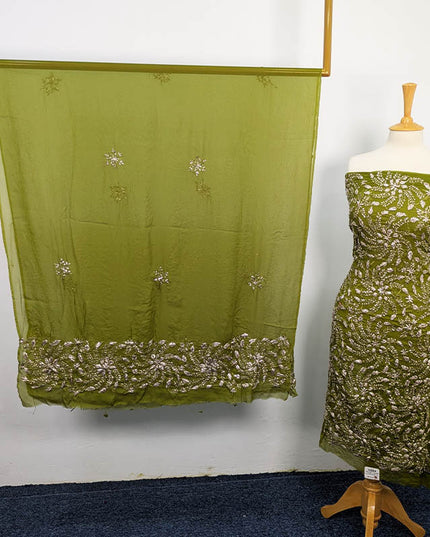 Handmade Gotta Work Chiffon 2pc Unstitched
