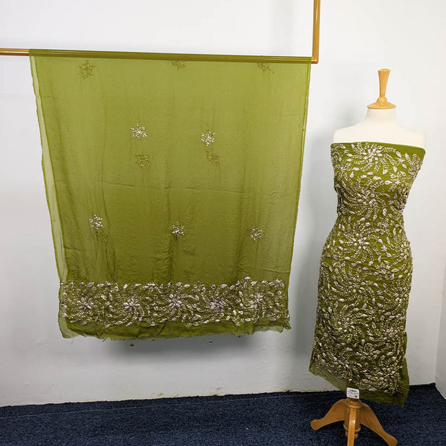 Handmade Gotta Work Chiffon 2pc Unstitched