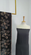 Load and play video in Gallery viewer, Viscose 3 Piece Suit with Velvet Palachi Shawl
