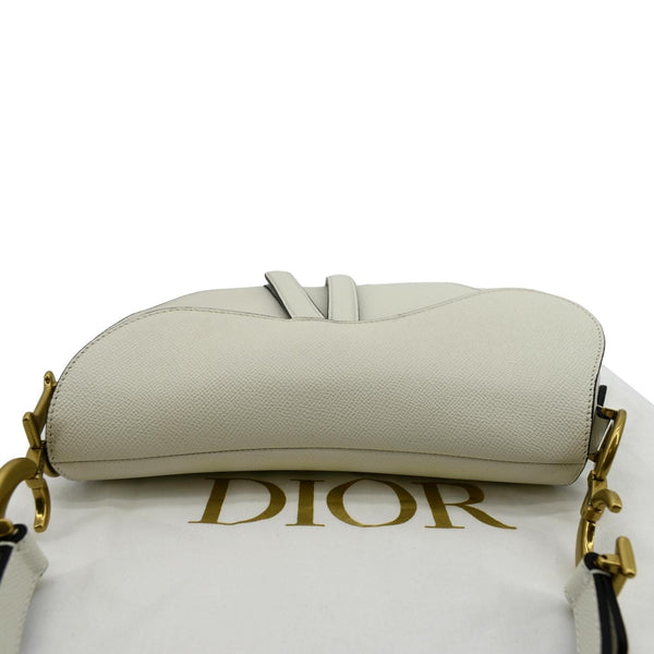 CHRISTIAN DIOR Saddle Grained Calfskin Leather Bag